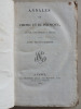 Annales de Chimie et de Physique. 1827 - Volume 3 : Tome Trente-Sixième [ Tome 36 - Tome XXXVI ] : Deuxième Mémoire sur l'Electricité qui se développe ...
