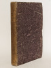 Annales de Chimie et de Physique. 1829 - Volume 1 : Tome Quarantième [ Tome 40 Tome XL ] : Recherches sur l'élasticité des corps qui cristallisent ...