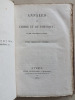 Annales de Chimie et de Physique. 1832 - Volume 3 : Tome Cinquante-Unième [ Tome 51 - Tome LI ] : Lettre adressé à M. Gay-Lussac par M. Faraday sur ...