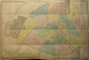 Plan géométral de Paris et de ses agrandissements à l'échelle d'un millimètre pour 10 m (1/10 000). [ Plan de Paris en couleurs - 1869 ]. ...