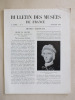 Bulletin des Musées de France. 1re et 2e Années Complètes : Année 1929 (12 numéros et Tables) - Année 1930 (12 numéros et Tables). Direction des ...