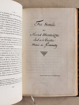[ Recueil de notices sur Montaigne ] Notice bibliographique sur Montaigne [ Suivi de : ] Documents inédits ou peu connus sur Montaigne [ Suivi de : ] ...