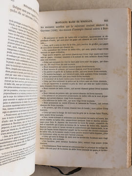 La vie publique de Michel Montaigne. Etude biographique.. GRUN, Alphonse