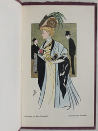Costumes Inédits de Aine-Montaillé 1, Place Vendôme Paris. Dessins fantaisistes de Mich.