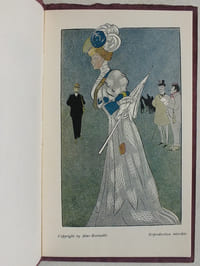 Costumes Inédits de Aine-Montaillé 1, Place Vendôme Paris. Dessins fantaisistes de Mich.