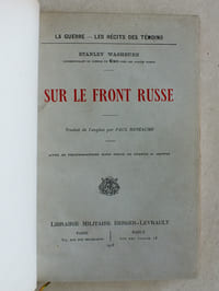 Sur le Front Russe. Octobre 1914 - février 1915.