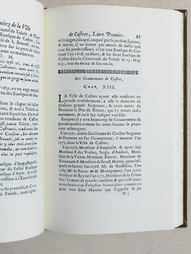 Les Antiquités de Castres, avec le rôle des principaux cabinets et autres raretés de l'Europe.. BOREL, Pierre