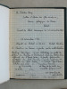 Section d'Etudes des Gîtes Minéraux. Service Géologique du Maroc. Rabat. Carnet de Bled commencé le 12 novembre 1955. [ On joint : ] Notes de terrain ...