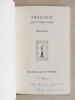 Thoughts and other Poems. [ Livre dédicacé par l'auteur ]. VICKERS, Philip