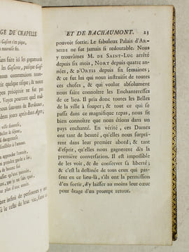Voyage de Chapelle et de Bachaumont suivi de quelques autres Voyages dans le même genre. [ dont : Voyage de Languedoc et de Provence par M. L. F. ; ...