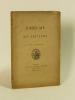 Rabelais et ses Editeurs. [ Edition originale ]. CHEVALIER, H. Emile ; [ JANNET, Pierre ]