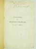 Dictionnaire des Amateurs français au XVIIe siècle [ Edition originale - Livre dédicacé par l'auteur ]. BONNAFE, Edmond