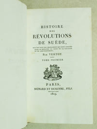 Histoire des Révolutions de Suède (2 Tomes - Complet) Où l'on voit les Changemens qui sont arrivés dans ce Royaume au sujet de la Religion et du Gouvernement.