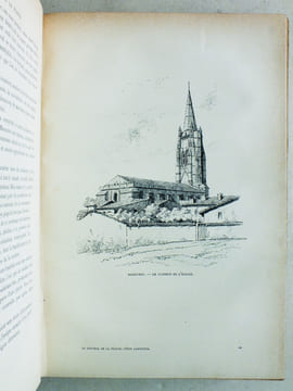 Le Littoral de la France. Quatrième Partie : De La Rochelle à Hendaye (Frontière d'Espagne). Côtes Gasconnes.. VATTIER D'AMBROYSE, V. [ AUBERT, Ch.-F. ...