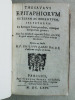Thesaurus Epitaphiorum Veterum ac Recentium, Selectorum Ex Antiquis Inscriptionibus, omnique Scriptorum genere [ Edition originale ]. LABBE, Philippi ...