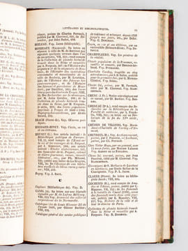 Tables littéraire et Bibliographique du Bulletin du Bouquiniste 1861-1862 [ Suivi de :] Tables littéraire et Bibliographique du Bulletin du ...