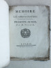 Mémoire sur les Administrations Provinciales , présenté au Roi par M. Necker. [ Contient : ]Mémoire Donné au Roi, par M. Necker, en 1778 [ Avec : ] ...