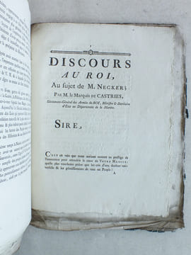 Mémoire sur les Administrations Provinciales , présenté au Roi par M. Necker. [ Contient : ]Mémoire Donné au Roi, par M. Necker, en 1778 [ Avec : ] ...