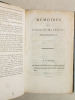 Mémoires du Comte de Maurepas (Tome 1). MAUREPAS, Comte de