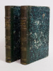 La Fontaine et les Fabulistes (2 Tomes - Complet) [ Edition originale ]. SAINT-MARC GIRARDIN, M. [ GIRARDIN, Marc dit (1801-1873) ]