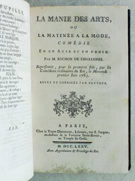 [ Recueil de pièces de théâtre - Comédies en Prose : ] Crispin Médecin, Comédie - L'Amant, auteur et Valet, Comédie en un acte - La Pupille, Comédie - ...
