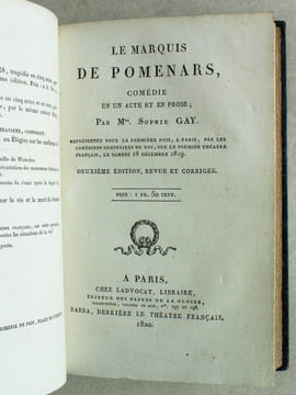 [ Recueil de Comédies en Prose : ] L'Homme gris, Comédie en trois actes et en prose ; Le Bourgmestre de Sardam, ou Les Deux Pierre, Comédie-Héroïque ...