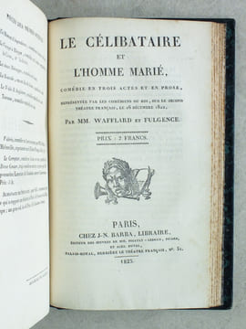 [ Recueil de Comédies en Prose : ] L'Homme gris, Comédie en trois actes et en prose ; Le Bourgmestre de Sardam, ou Les Deux Pierre, Comédie-Héroïque ...