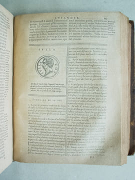 Les Vies des Hommes Illustres Grecs et Romains (2 Tomes - Complet) Comparées l'une avec l'autre par Plutarque de Chéronée, translatée par M. Jacques ...
