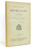 Catalogue des Incunables de la Bibliothèque Mazarine - Deuxième édition  [ Suppléments, additions et corrections ]. MARAIS, Paul ; DUFRESNE DE ...