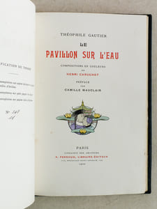 Le Pavillon sur l'eau.
