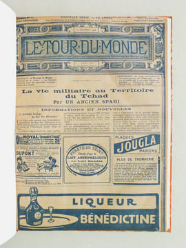 La vie militaire au territoire du Tchad par un ancien Spahi [ Article dédicacé par l'auteur ]. ANCIEN SPAHI, Un ; [ POTIER, E. ]
