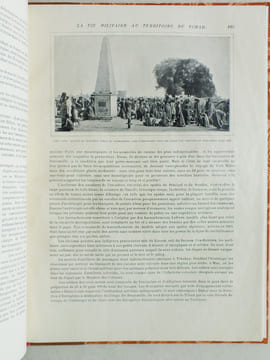 La vie militaire au territoire du Tchad par un ancien Spahi [ Article dédicacé par l'auteur ]. ANCIEN SPAHI, Un ; [ POTIER, E. ]