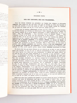 Dieu, luxe inutile ? Thèse de Doctorat d'Etat 1977 (3 Tomes - Tomes 1, 2 et 3) Tome I : A la recherche de Dieu. Dieu, histoire des religions, mort de ...