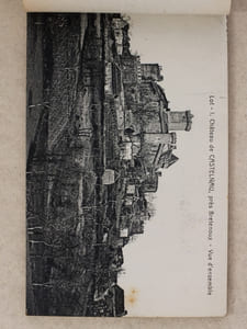 [ Carnet de cartes postales anciennes ] Souvenir du Château de Castelnau de Bretenoux (Lot)
