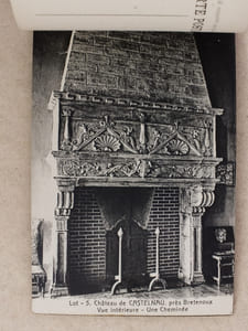 [ Carnet de cartes postales anciennes ] Souvenir du Château de Castelnau de Bretenoux (Lot)