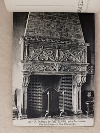 [ Carnet de cartes postales anciennes ] Souvenir du Château de Castelnau de Bretenoux (Lot)
