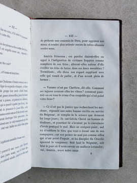 Une Halte au désert. Roman Historique.. FOUSETTE, Jules