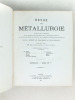 Revue de Métallurgie. Extraits. Tome III bis. Année 1906. LE CHATELIER, Henry ; GUILLET, Léon