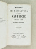Histoire des Révolutions de l'Empire d'Autriche. Années 1848 et 1849. (2 Tomes - Complet). BALLEYDIER, Alphonse