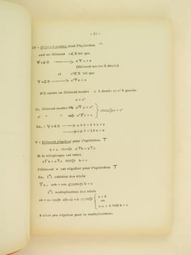 Résumé des leçons faites sur "l'Aspect moderne des Mathématiques" par les 3 S : Sem, Semah, Signoret, professeurs Agrégés au Lycée Michel-Montaigne de ...