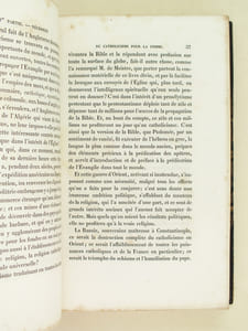 [ Oeuvres du Père Ventura de Raulica - 11 Volumes ] La raison philosophique et la raison catholique. Conférences (5 Tomes - Complet) ; La Femme Catholique faisant suite aux Femmes de l'Evangile (2 Tomes - Complet) ; La Tradition et les Semi-pélagiens de la philosophie ou le semi-rationalisme dévoilé (1 Tome - Complet) ; La Philosophie chrétienne pour faire suite à la tradition (3 Tomes - Complet) ; Essai sur le pouvoir public ou Exposition des lois naturelles de l'ordre social (1 Tome - Complet)