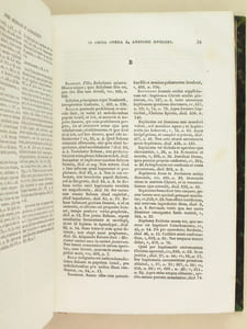 Sancti Ambrosii, Mediolanensis Episcopi, omnia quae extant Opera. Index Generalis