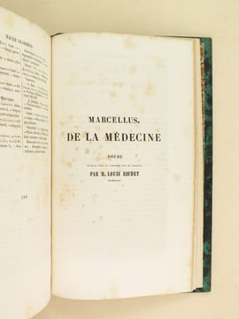 Poésies de Priscien. La Périégèse. Les poids et mesures. Eloge d'Anastase. [ Suivi de : ] Préceptes médicaux de Serenus Sammonicus [ Avec : ] Macer ...