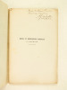 Notes et Découvertes mariales à Carthage 1910-1911 [Livre dédicacé par l'auteur ] [ Avec : ] Les Découvertes Mariales à Carthage 1er novembre 1909 - 3 ...