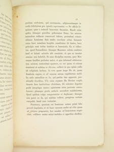 Sanctissimi Domini Nostri Leonis divina providentia Papae XIII Epistola Encyclica. De Secta Massonum [Avec annotation manuscrite  signée de J. M. Laurençot : "1 des 50 exemplaires reçu des mains de Sa Sainteté le 26 avril 1854" ]