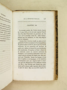 Essai historique sur la Révolution d'Espagne et sur l'Intervention de 1823 [ Tome I - Seul paru ] [Avec une lettre autographe signée de l'auteur ]. ...