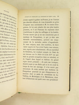 Voltaire avant et pendant la Guerre de Sept Ans.. BROGLIE, Duc de
