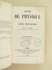 Cours de Physique de l'Ecole Polytechnique (3 Tomes - Complet) [ Edition originale ]. JAMIN, Jules