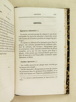 Chimie photographique [ Edition originale ] Chimie photographique contenant : Les éléments de Chimie expliqués par les manipulations photographiques - ...