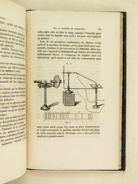 Notice sur l'appareil d'induction électrique de Ruhmkorff et les expériences que l'on peut faire avec cet instrument. [ Edition originale ]. MONCEL, ...